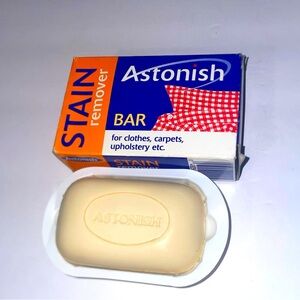 Astonish Stain Remover Bar Clothes Laundry Carpets Upholstery 2.5oz 75g Unused